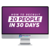 Eric Worre – How To Recruit 20 People In 30 Days