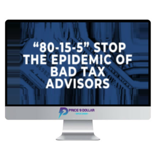 “80-15-5” STOP the epidemic of bad tax advisors that has cost real estate investors millions in dollars in taxes throughout the years!