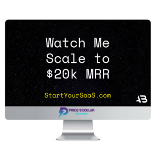 Alex Berman – Watch me build a SaaS to 20k MRR