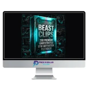 Beast Clips – 200 Premium Viral Gym Motivation Videos + Otos