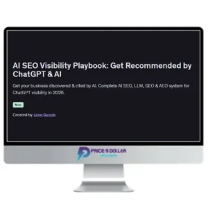 Jamie Garside – AI SEO Visibility Playbook – Get Recommended by ChatGPT & AI